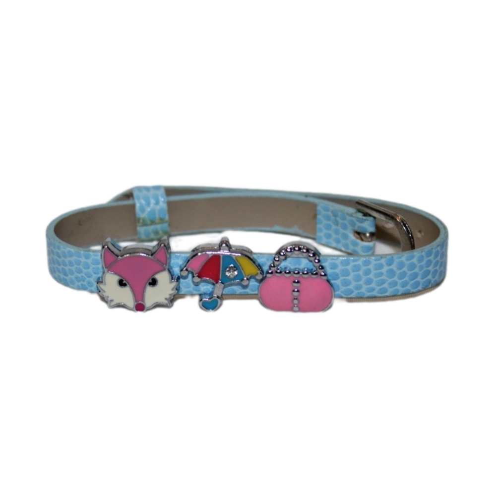 Buckle Belt Charm Bracelet - Picture 3 of 12